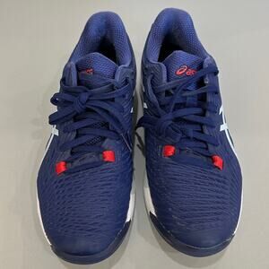 ASICS Women's Solution Speed FF 2 Tennis Shoes Blue Size 8.5
